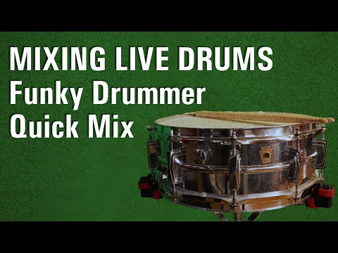 The Sound of the World's Most-Sampled Breakbeat - "Funky Drummer" and the Ludwig Supraphonic!