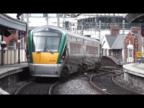 22000 Class Intercity DMU number 22306 - Connolly Station, Dublin