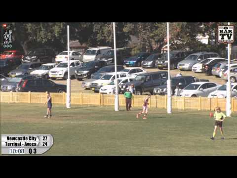 2014 BDAFL Round 15 2nd Division 3rd Quarter - Newcastle City v Terrigal Avoca