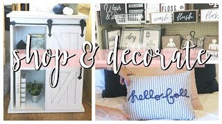 SHOP, CLEAN & DECORATE WITH ME! | HOBBY LOBBY FARMHOUSE DECOR
