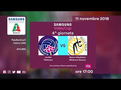 Filottrano - Brescia | Speciale | 4^ Giornata | Samsung Volley Cup 2018/19