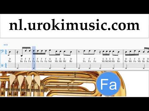 Tuba Leren Spelen Ozuna - Siguelo Bailando Tablatura um-i799