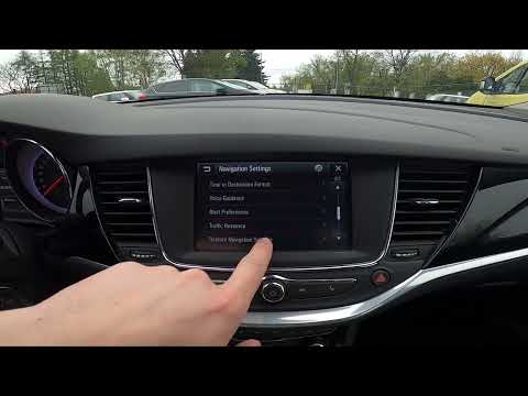 How to Restore Navigation Default Settings in Opel Astra K ( 2015 – 2022 )
