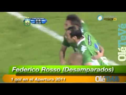 gol 2 a 1 river vs desamparados rosso