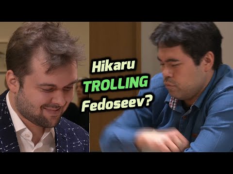 Hikaru's Delayed Draw Makes Fedoseev Smile