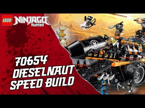 Lego Ninjago Hunted: 70654 Dieselnaut Speed Build