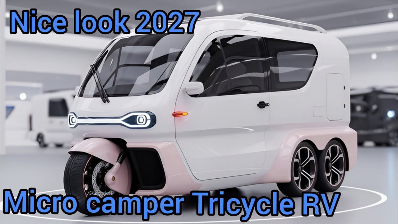 2027 Micro Camper Tricycle RV – Budget-Friendly Tiny Camper Review