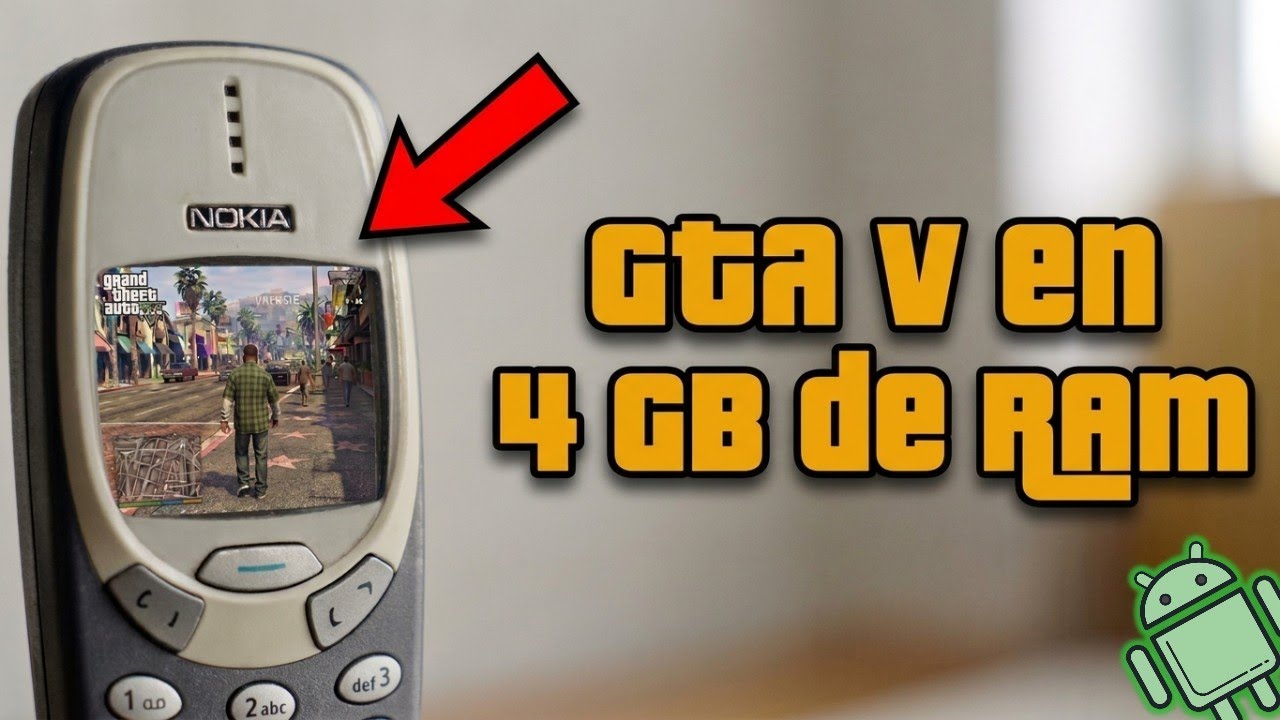 Nuevo GTA V Jugando con teléfonos poco potentes con 4GB RAM: ¿Realmente Funciona? Emulación 2026
