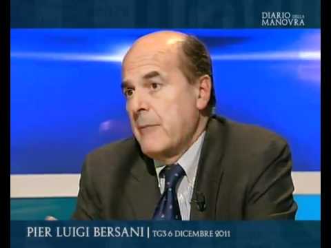 Bersani: "Manovra, ci deve essere lo spazio per misure più eque"