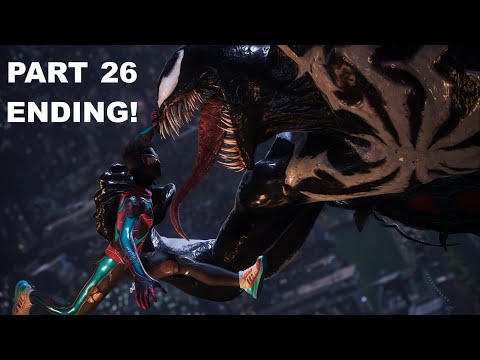 SPIDER MAN 2 PS5 Walkthrough Gameplay Part 26  - DEFEATING VENOM (FULL GAME)