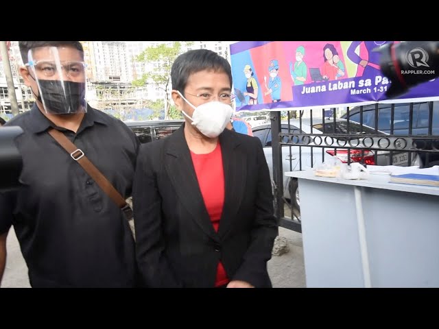 Maria Ressa testifies in court for first time