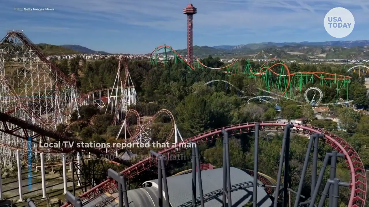 Man dies after falling off Six Flags roller coaster in Georgia