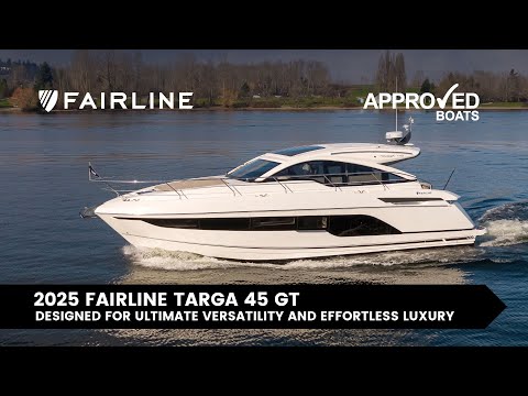💎 Why This Yacht Stands Out: 2025 Fairline Targa 45 GT 💎
