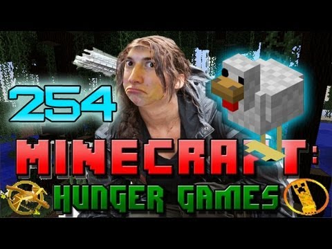 Minecraft: Hunger Games w/Mitch! Game 254 - One Seriously Cranky Chicken!