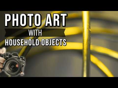 EASY abstract photography at home using everyday objects.