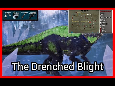The Drenched Blight, masmorra com mapa do Ark Mobile