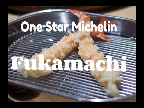 One-Star Michelin Tempura Restaurant in Tokyo - Fukamachi 深町