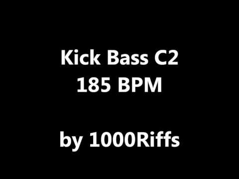 Kick Bass C2 : 186 BPM - Beats Per Minute