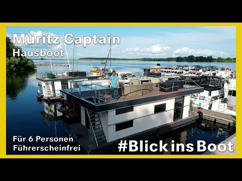 Hausboot "Bijou" vom  Müritz Captain | Bootsbesichtigung