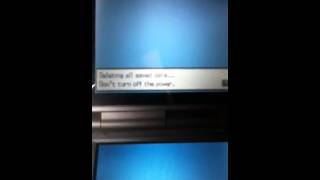 How to delete all saved data in pokemon black 2