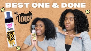 NOW THIS Is A One & Done! | The Doux Crazy Sexy Curl Mousse