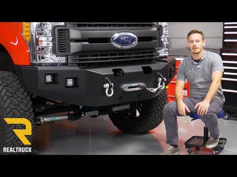 How to Install Backwoods Brute HD Front Bumper on a 2017 Ford F-250