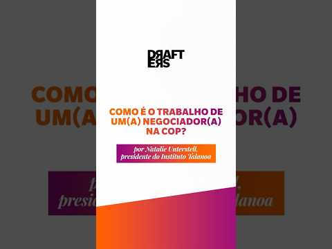 Como é trabalhar como um(a) negociador(a) na COP?