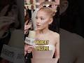 Ariana Grande's Weird Answer to Oscar 2025 Red Carpet Question #shorts