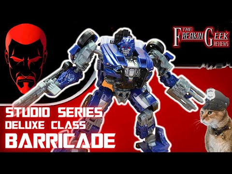 LADIESMAN | Studio Series Deluxe BARRICADE: EmGo's Transformers Reviews