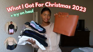 What I got for Christmas 2023 + try on haul