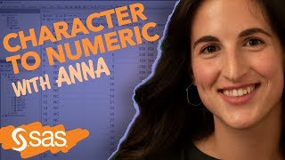 SAS Tutorial | How to convert character to numeric in SAS