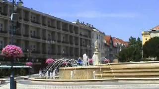 preview picture of video 'Musical fountain - zenélő szökőkút, Kaposvár'