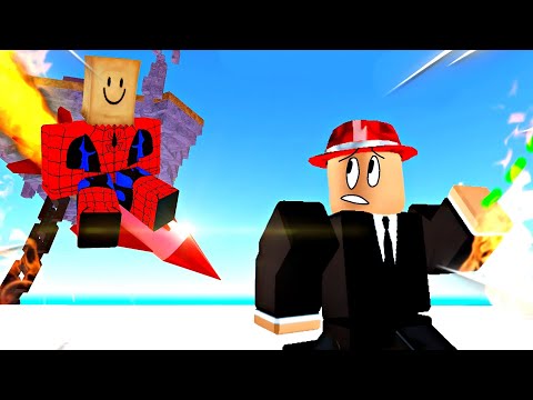 DESTROYING FLING THINGS AND PEOPLE As SPIDER MAN (Roblox)