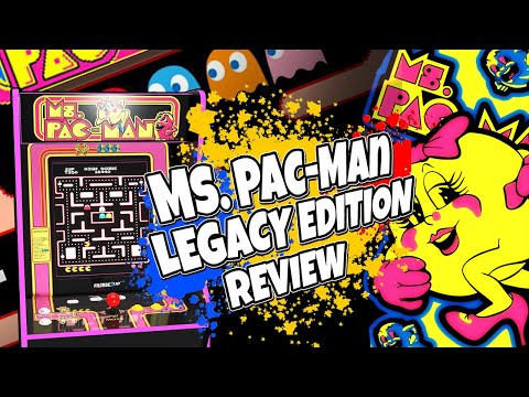 Arcade1Up Legacy Edition Ms. Pac-Man Arcade Cabinet Review!