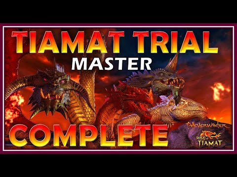 Rise of Tiamat (Master) COMPLETE after Recent Changes! Rogue Dps PoV - Neverwinter Preview