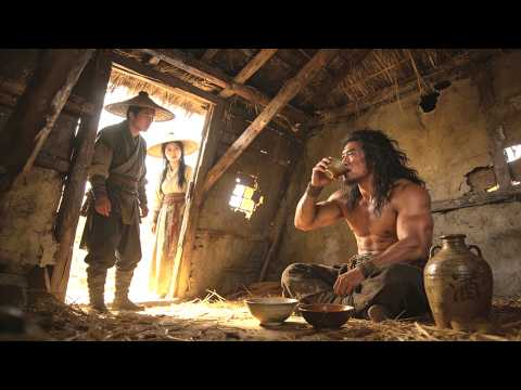 The drunkard is a hidden Kung Fu master, flipping his opponent with one hand, unbeatable by anyone!