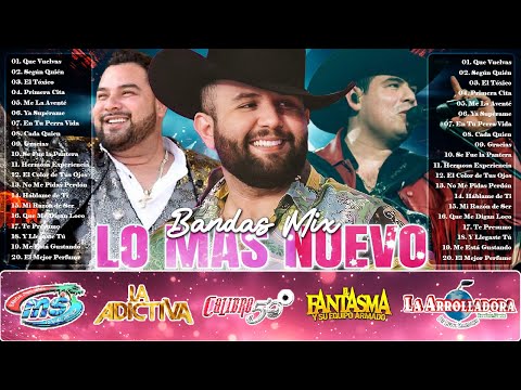 Carin Leon, Banda MS, Grupo Firme, La Adictiva,  Grupo Frontera 🤟 Lo Mejor Banda Románticas de Amor