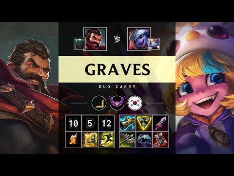 Graves ADC vs Tristana - KR Master Patch 25.17