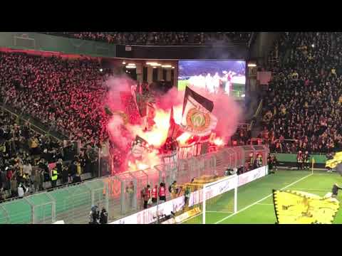 DFB Pokal Dortmund gg. Bremen Kruse 10. Februar 2019