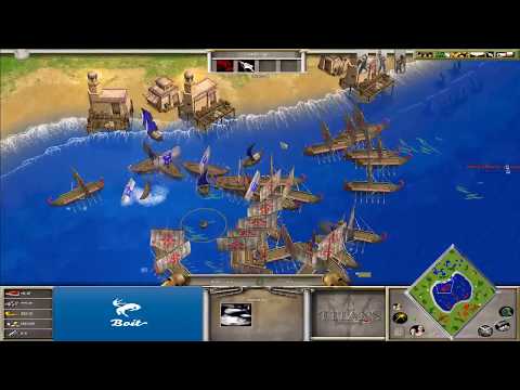 [DoD]Fox vs PiscoWorldEater -  Age of Mythology: The Titans Game 2