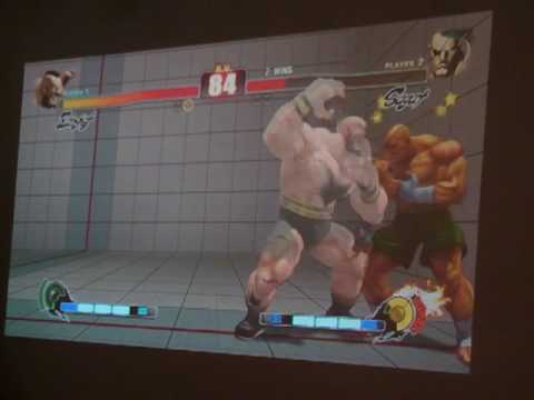 Itabashi Zangief(Za)vs.Desora(Sagat&Gouken) - SF4 Singapore tournament qualifying match