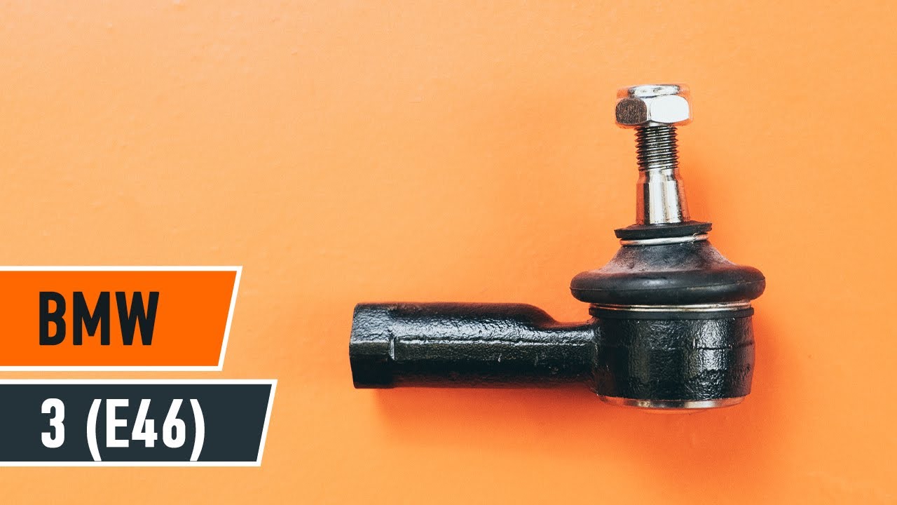 Kuinka vaihtaa raidetangon pää BMW E46-autoon – vaihto-ohje