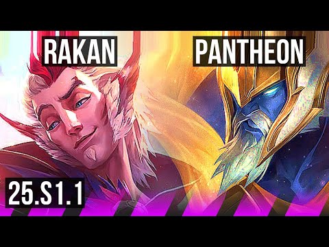RAKAN & Jinx vs PANTHEON & Aurora (SUP) | NA Challenger | 25.S1.1