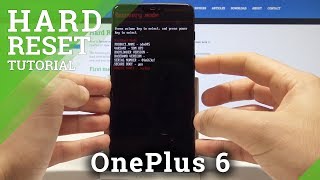 Hard Reset OnePlus 6 - Bypass Screen Lock / Factory Reset by Recovery Mode