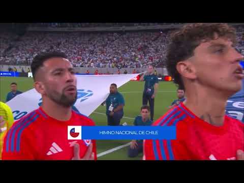 Chile National Anthem vs Argentina (Copa America 2024)
