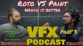 VFX Podcast with Roto Artist  |RP Academy| Career | Jobs | Hindi Part 3 #podcast #vfxpodcast