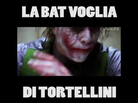 LA BAT VOGLIA DI TORTELLINI_ Batman e Joker litigano in slang bolognese