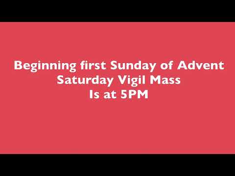 33rd Sunday in Ordinary Time 8AM Mass