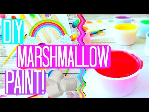 DIY MARSHMALLOW PAINT!!! | BUZZFEED DIY TESTED!! Video
