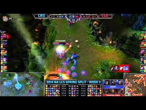 What If: Koreans casted the Chauster + Doublelift turnaround (CLG VS Curse, NA LCS Week 3)